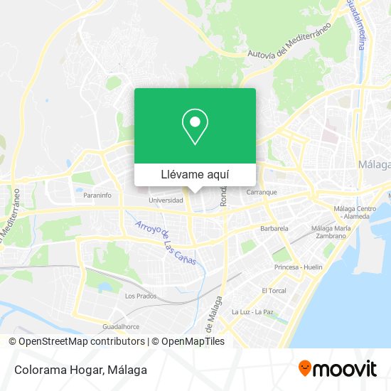 Mapa Colorama Hogar