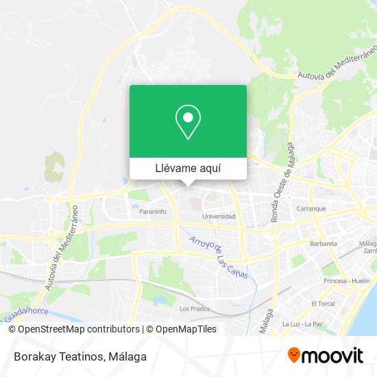 Mapa Borakay Teatinos