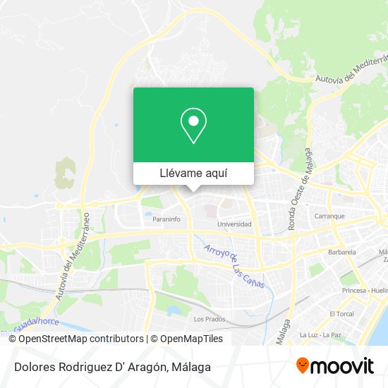 Mapa Dolores Rodriguez D' Aragón
