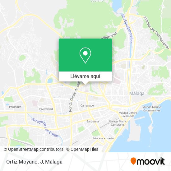 Mapa Ortiz Moyano. J