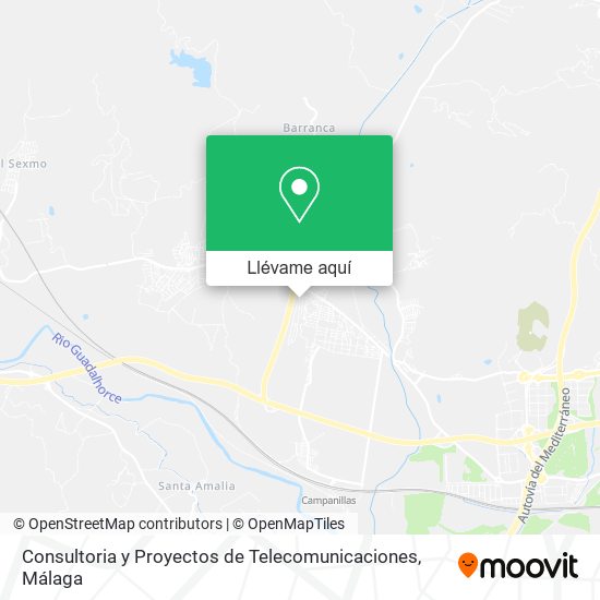 Mapa Consultoria y Proyectos de Telecomunicaciones