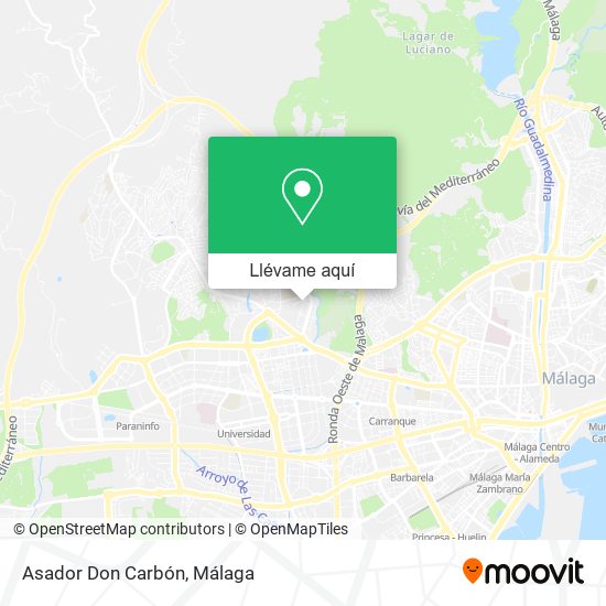 Mapa Asador Don Carbón