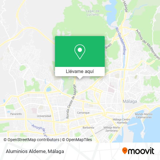 Mapa Aluminios Aldeme