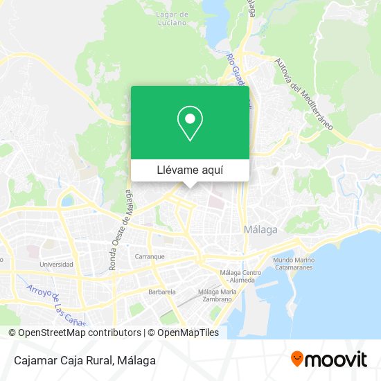 Mapa Cajamar Caja Rural