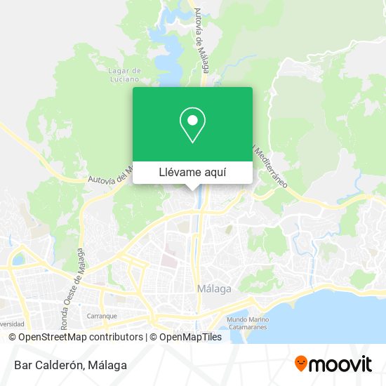 Mapa Bar Calderón