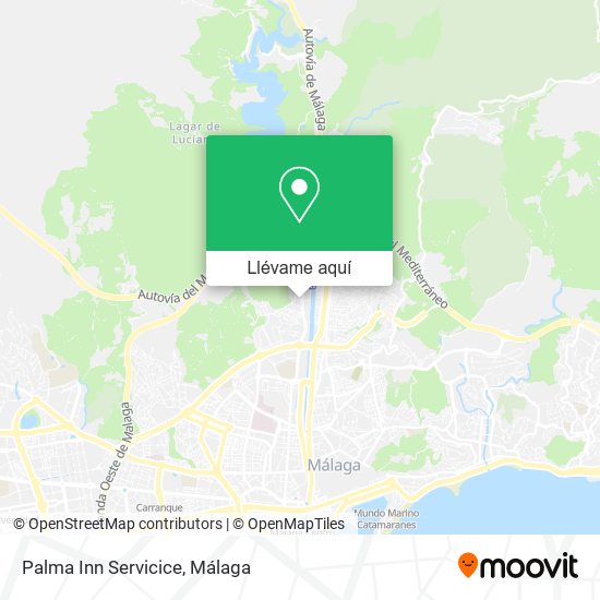 Mapa Palma Inn Servicice