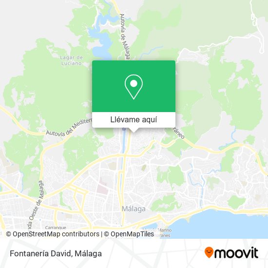 Mapa Fontanería David