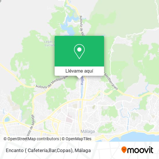 Mapa Encanto ( Cafetería,Bar,Copas)