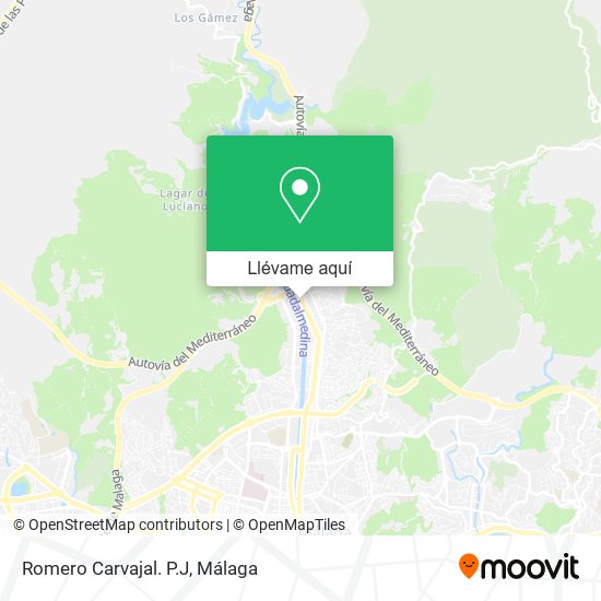 Mapa Romero Carvajal. P.J