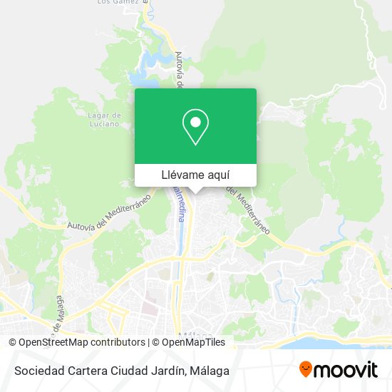 Mapa Sociedad Cartera Ciudad Jardín