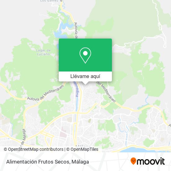 Mapa Alimentación Frutos Secos