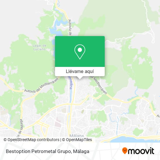 Mapa Bestoption Petrometal Grupo