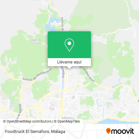 Mapa Foodtruck El Semáforo