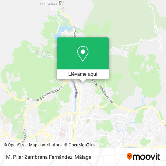 Mapa M. Pilar Zambrana Fernández
