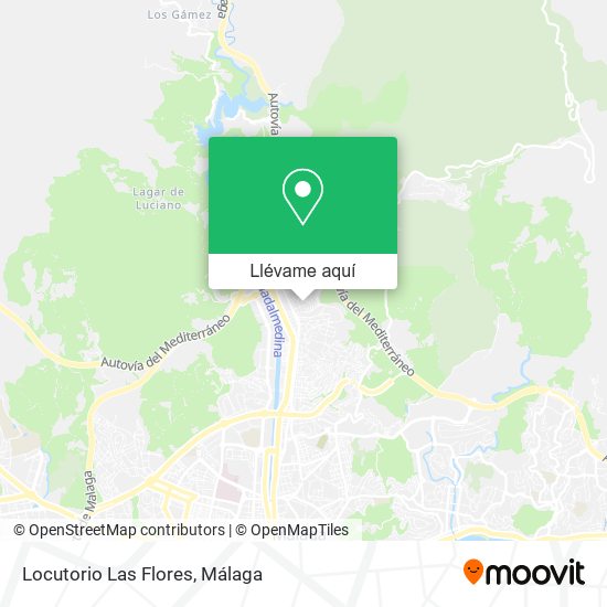 Mapa Locutorio Las Flores