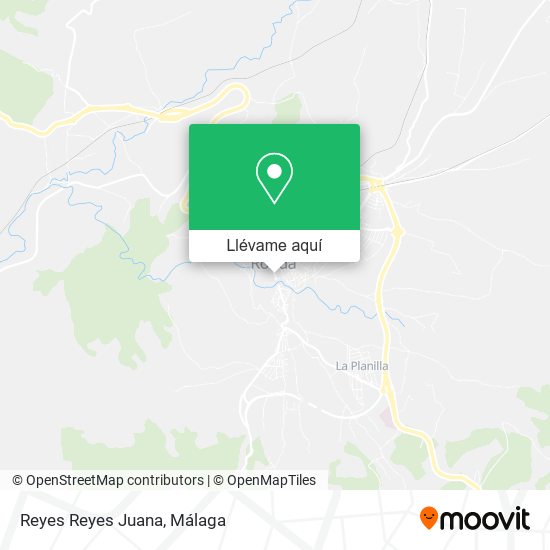 Mapa Reyes Reyes Juana