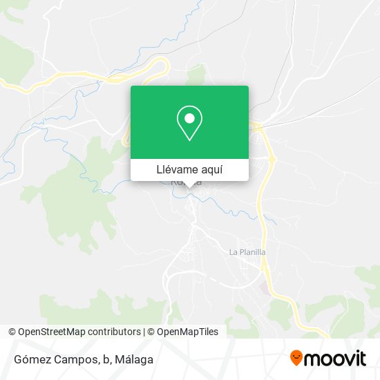 Mapa Gómez Campos, b