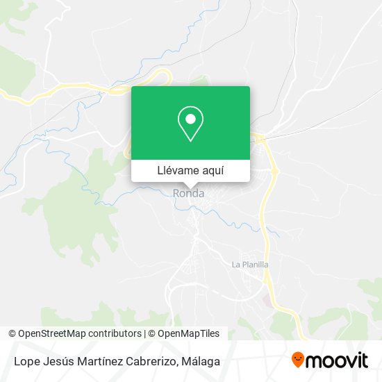 Mapa Lope Jesús Martínez Cabrerizo