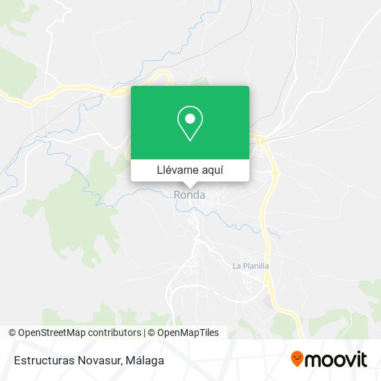 Mapa Estructuras Novasur
