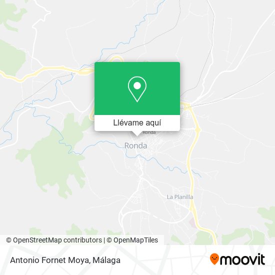 Mapa Antonio Fornet Moya