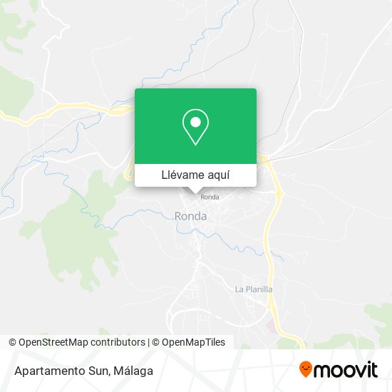 Mapa Apartamento Sun