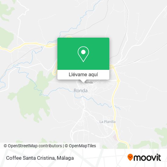 Mapa Coffee Santa Cristina