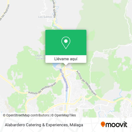 Mapa Alabardero Catering & Experiences