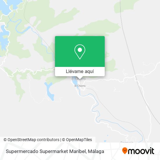 Mapa Supermercado Supermarket Maribel