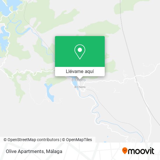 Mapa Olive Apartments