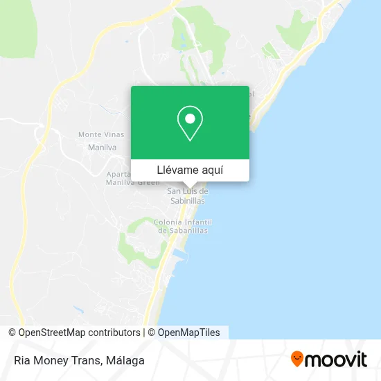 Mapa Ria Money Trans