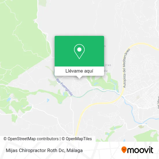 Mapa Mijas Chiropractor Roth Dc