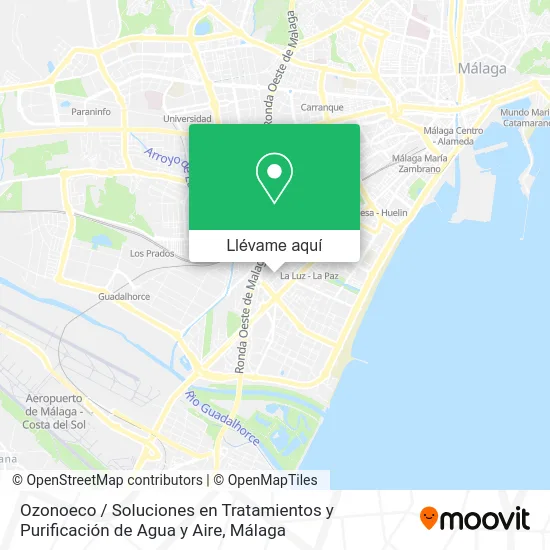 Mapa Ozonoeco / Soluciones en Tratamientos y Purificación de Agua y Aire