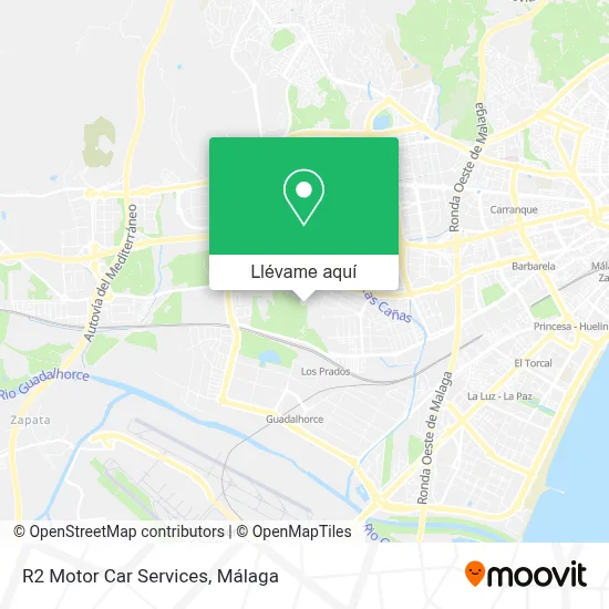 Mapa R2 Motor Car Services