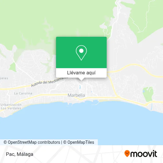 Mapa Pac