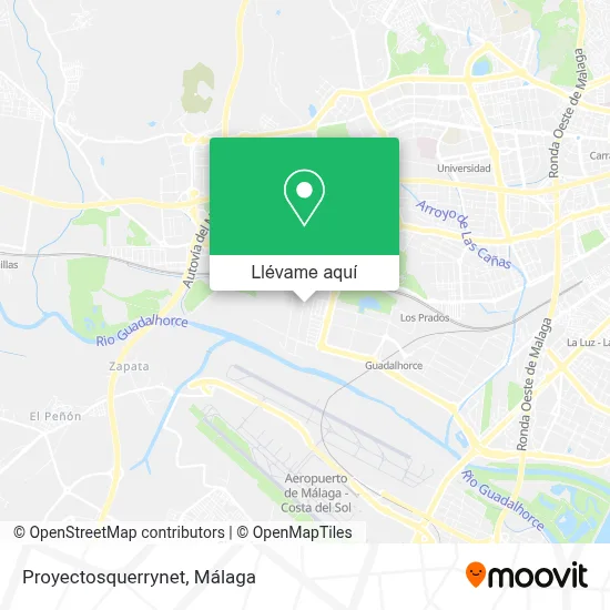 Mapa Proyectosquerrynet