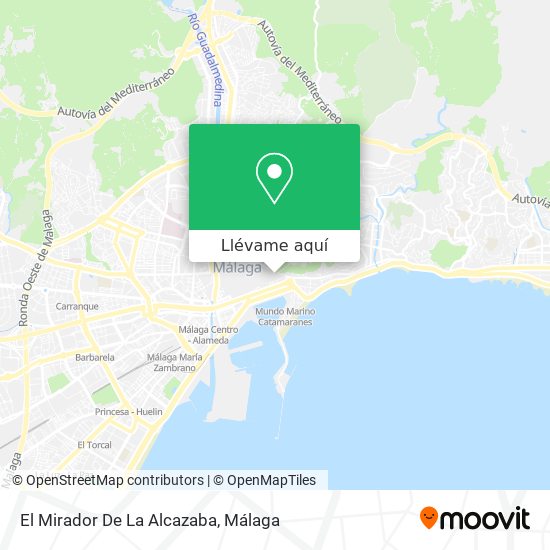 Mapa El Mirador De La Alcazaba