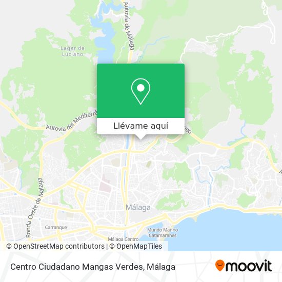 Mapa Centro Ciudadano Mangas Verdes