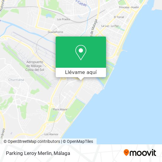 Mapa Parking Leroy Merlin