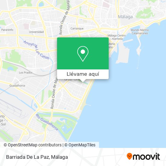 Mapa Barriada De La Paz
