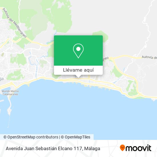 Mapa Avenida Juan Sebastián Elcano 117