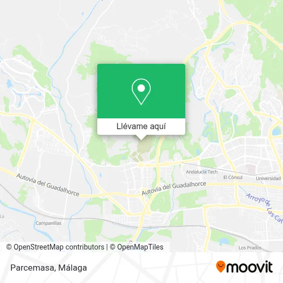 Mapa Parcemasa