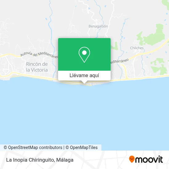 Mapa La Inopia Chiringuito