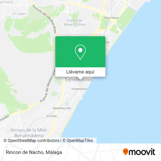 Mapa Rincon de Nacho