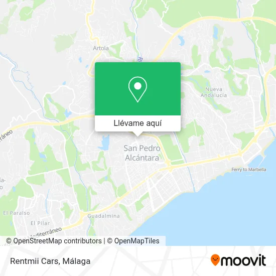 Mapa Rentmii Cars