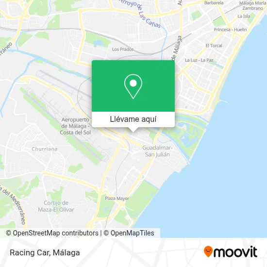 Mapa Racing Car