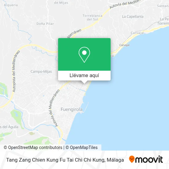 Mapa Tang Zang Chien Kung Fu Tai Chi Chi Kung