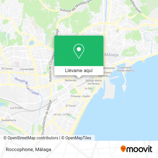 Mapa Roccophone