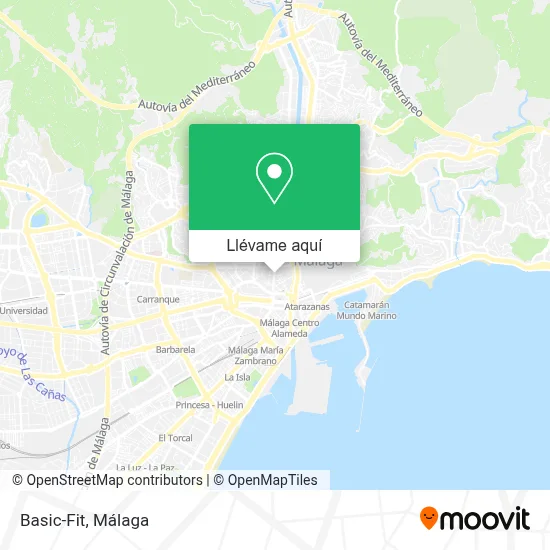 Mapa Basic-Fit