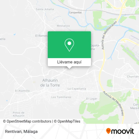 Mapa Rentivan