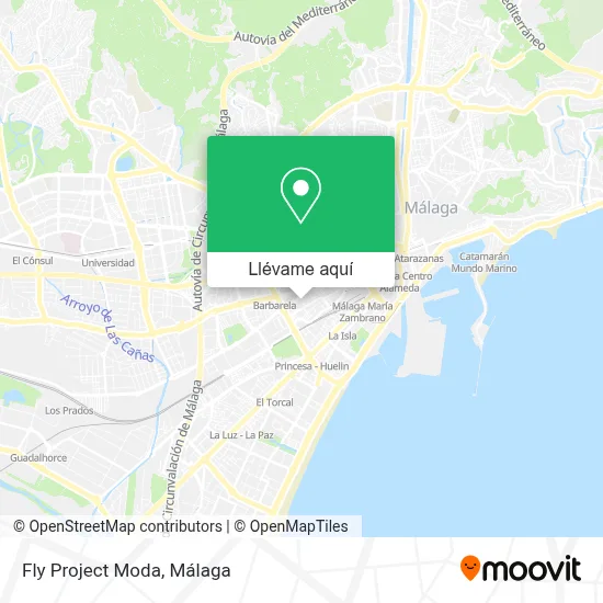 Mapa Fly Project Moda